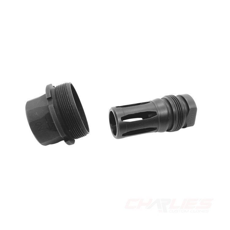 Dead Air Xeno mount and flash hider combo 1/2"-28